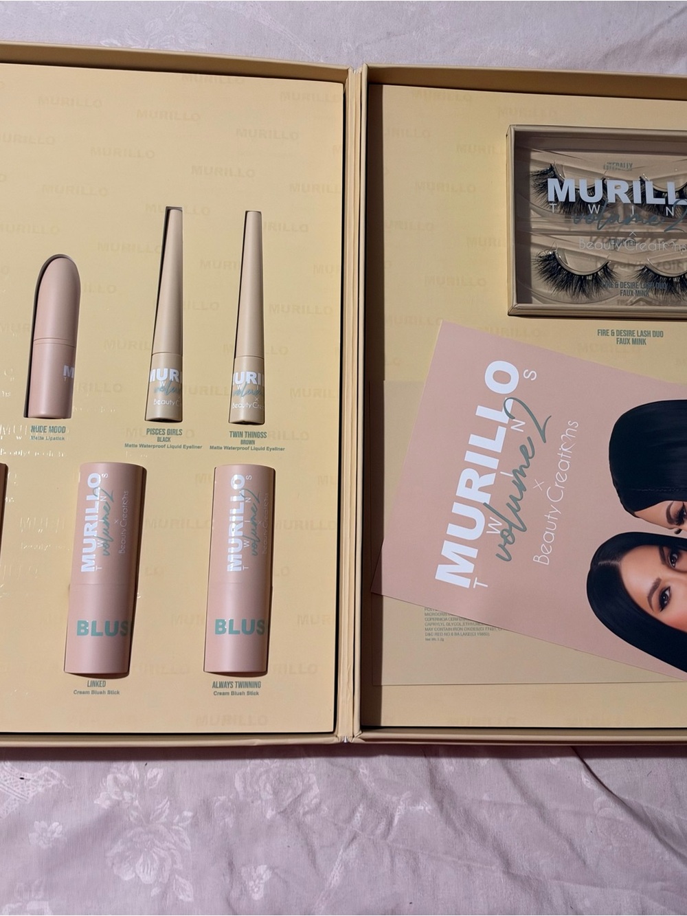 Beauty Creations Makeup Set — Nude Pink & Cream
